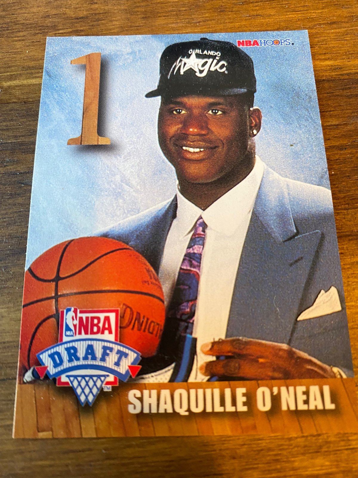 1993-94 NBA Hoops NBA Draft Shaquille O'Neal RC #A