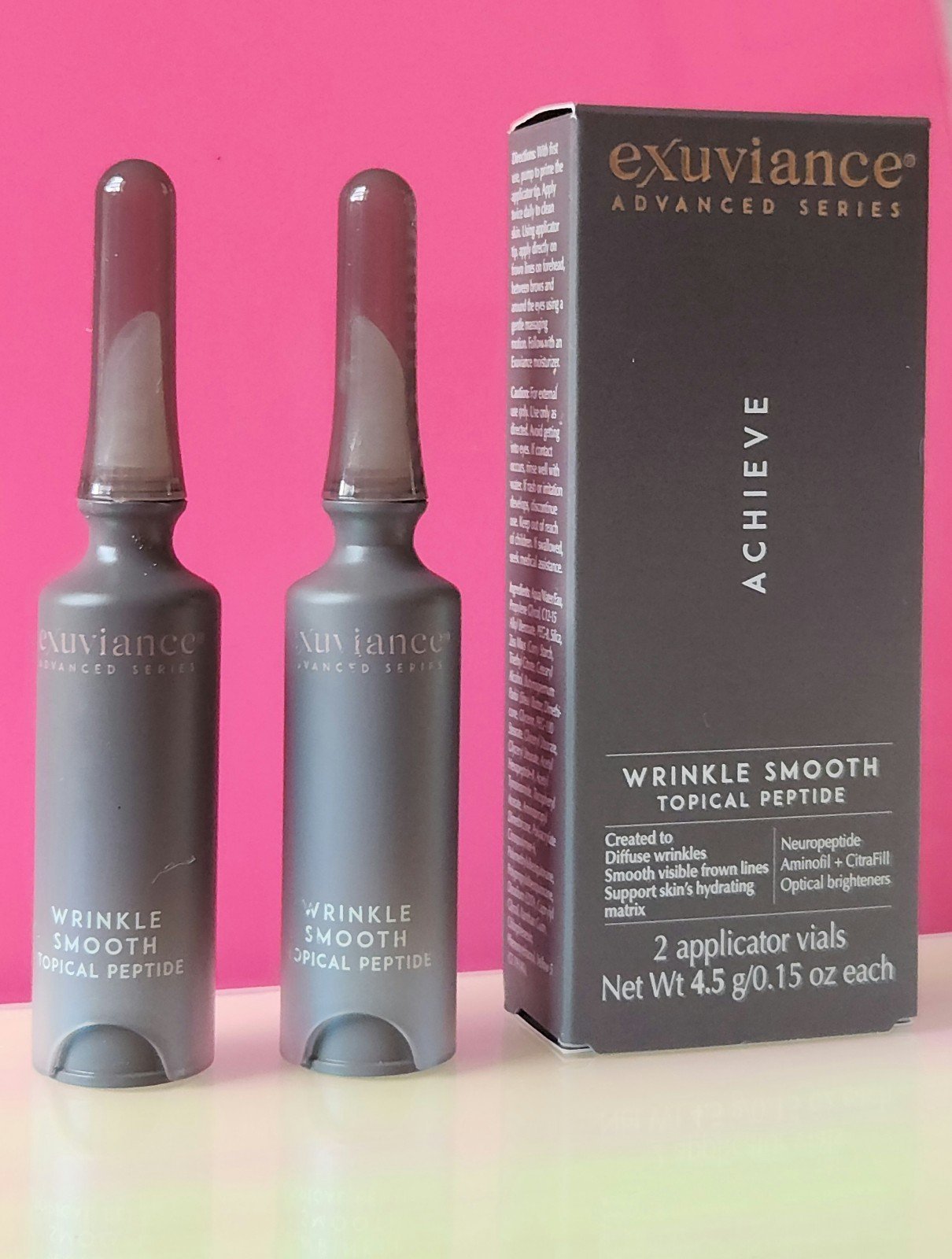 exuviance peptide new in box