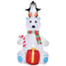 7ft Inflatable Polar Bear w/ Penguin Gift Box Christmas Decoration