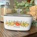 Vintage Corningware Spice of Life L’Echalote 1.5 LiterDish With Glass Lid
