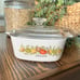 Vintage Corningware Spice of Life L’Echalote 1.5 LiterDish With Glass Lid
