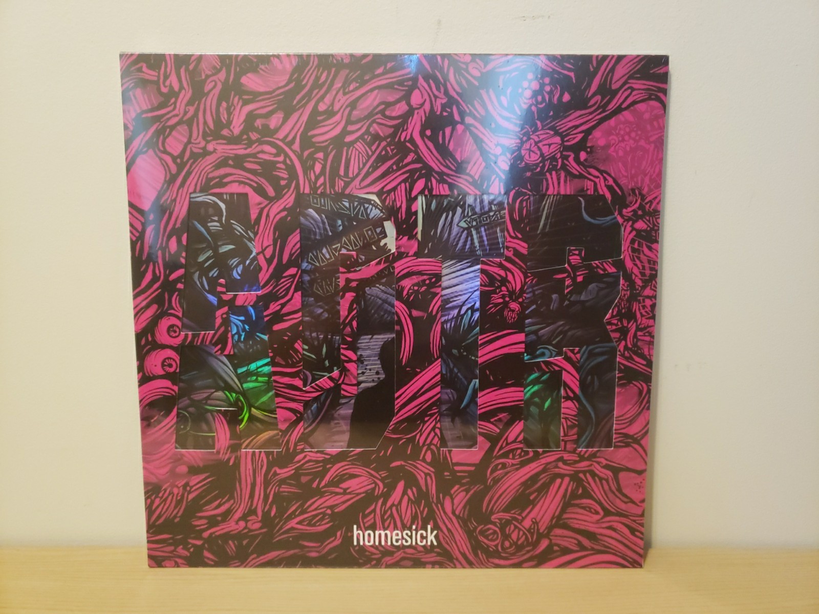 A Day To Remember Homesick ADTR Clear W/Green, Purple, Blue Splatter