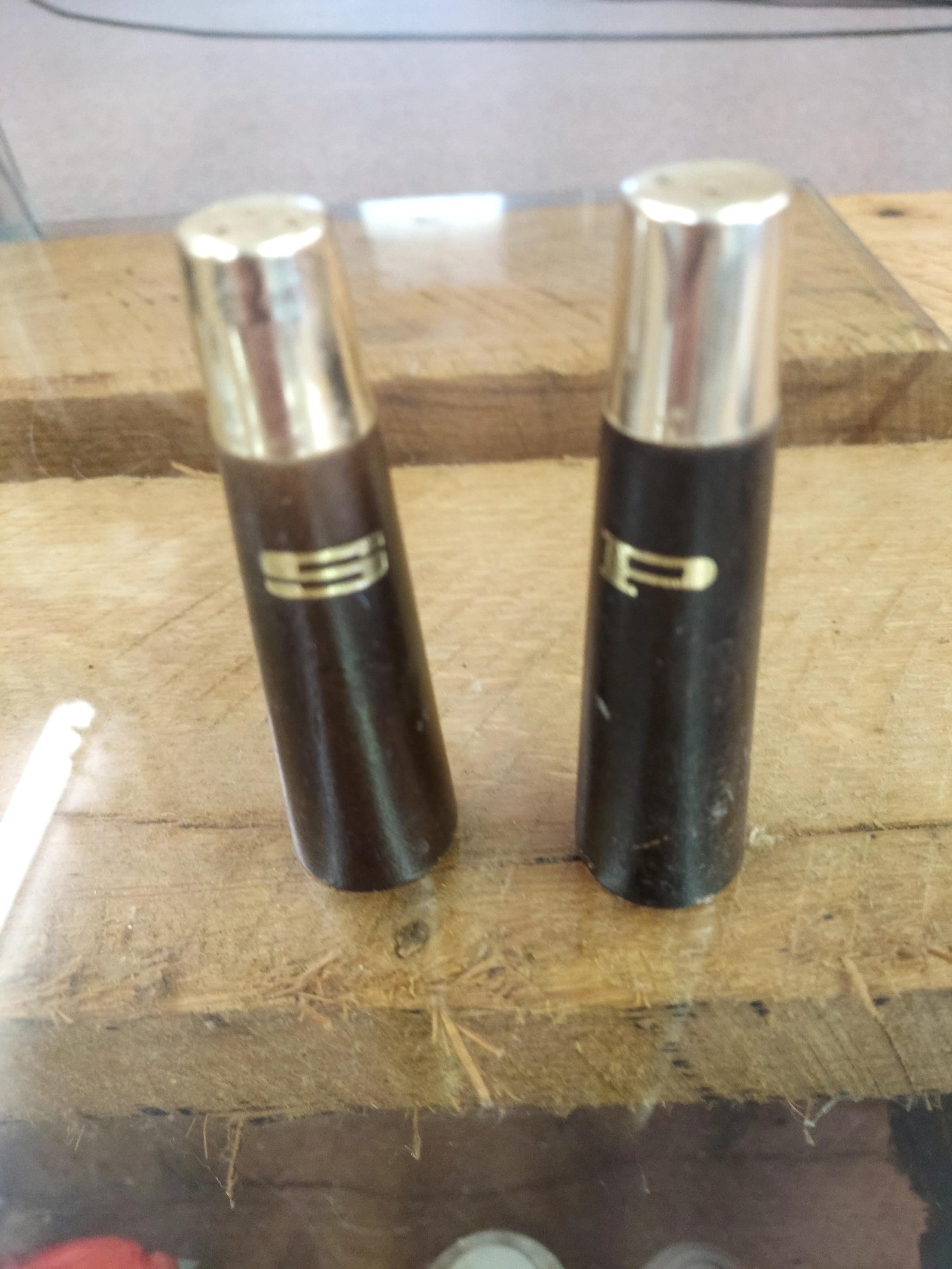VINTAGE  SALT AND PEPPER SHAKERS
