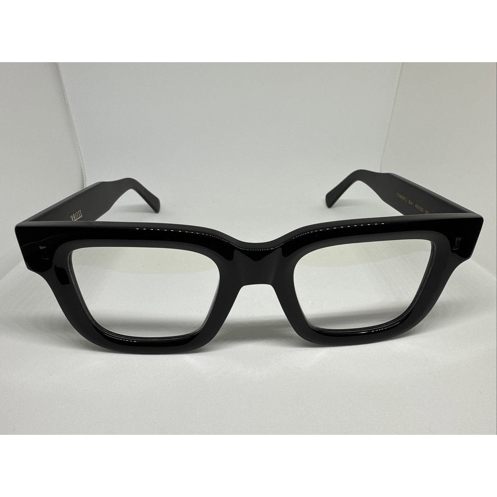 Cubitts Plender Pure Black Frame 49mm Eyeglasses
