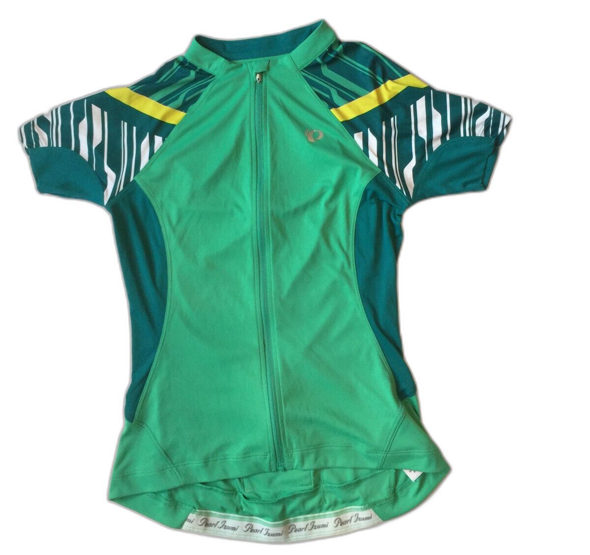 Pearl Izumi Elite Green/ Neon Sleeveless Cycling Biking Jersey Sz Small NEW