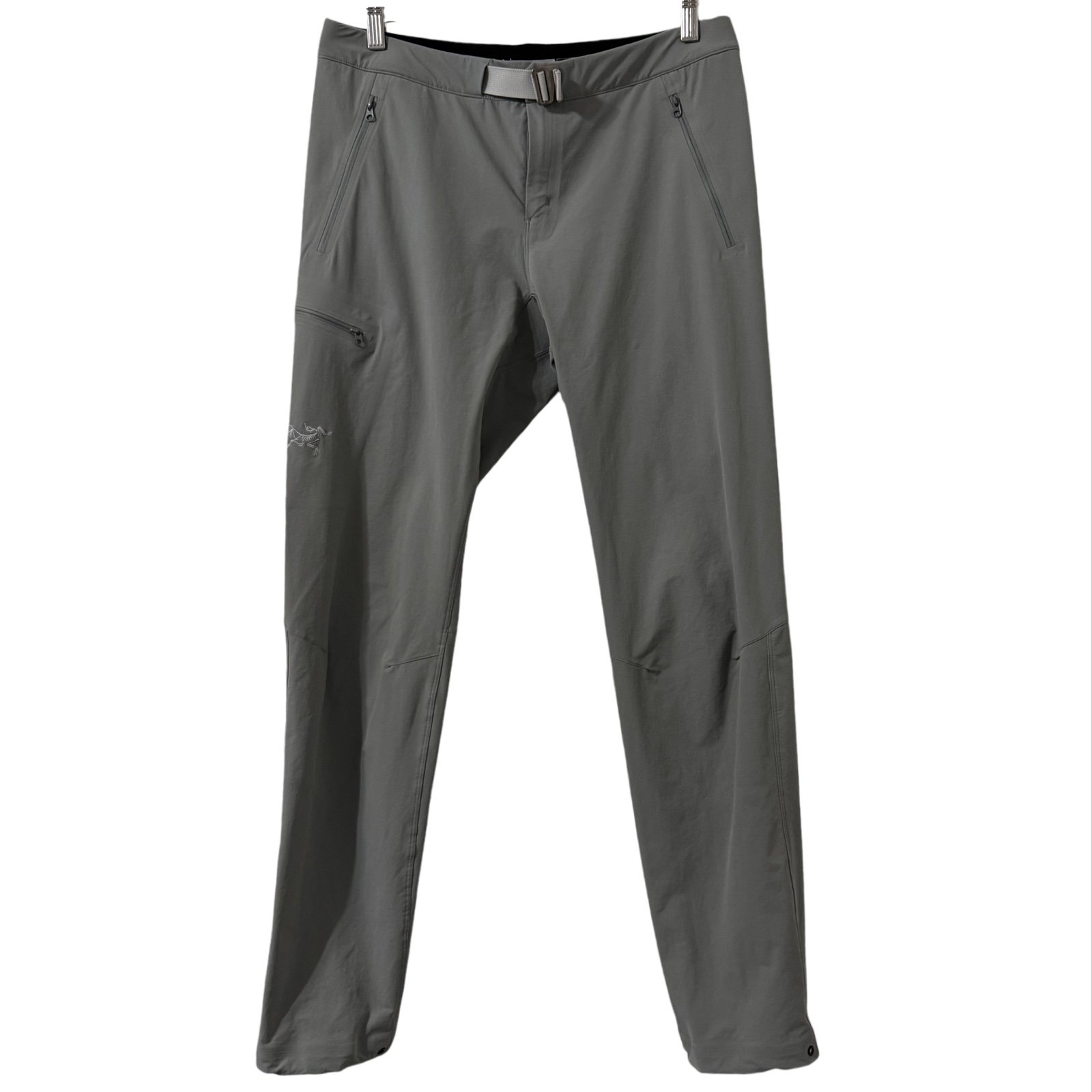 Arcteryx Womens LT Gamma Pants Size 10 Macro Gray Hiking Outdoor Softshell