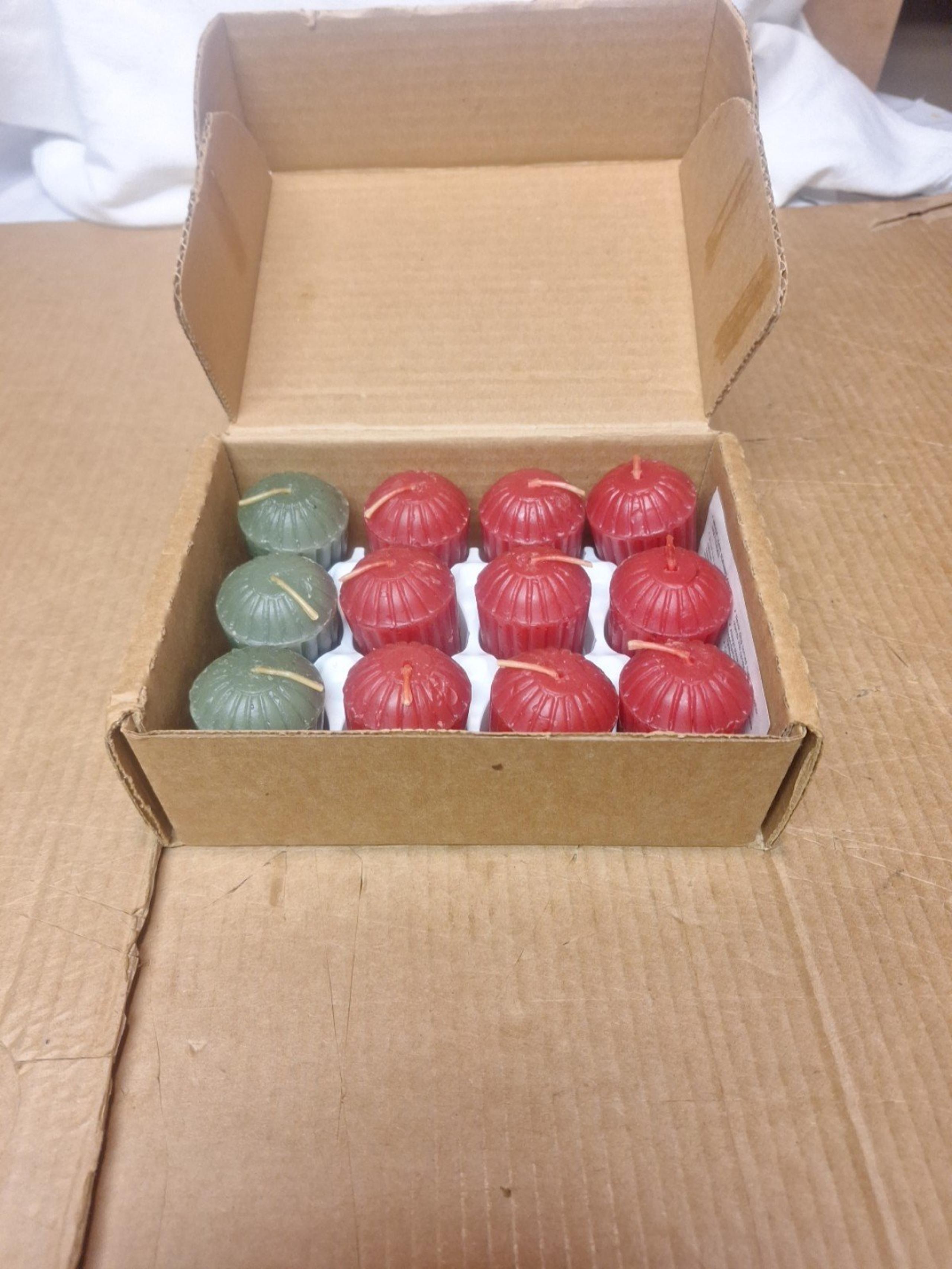 Home Interiors candles. Box of 12