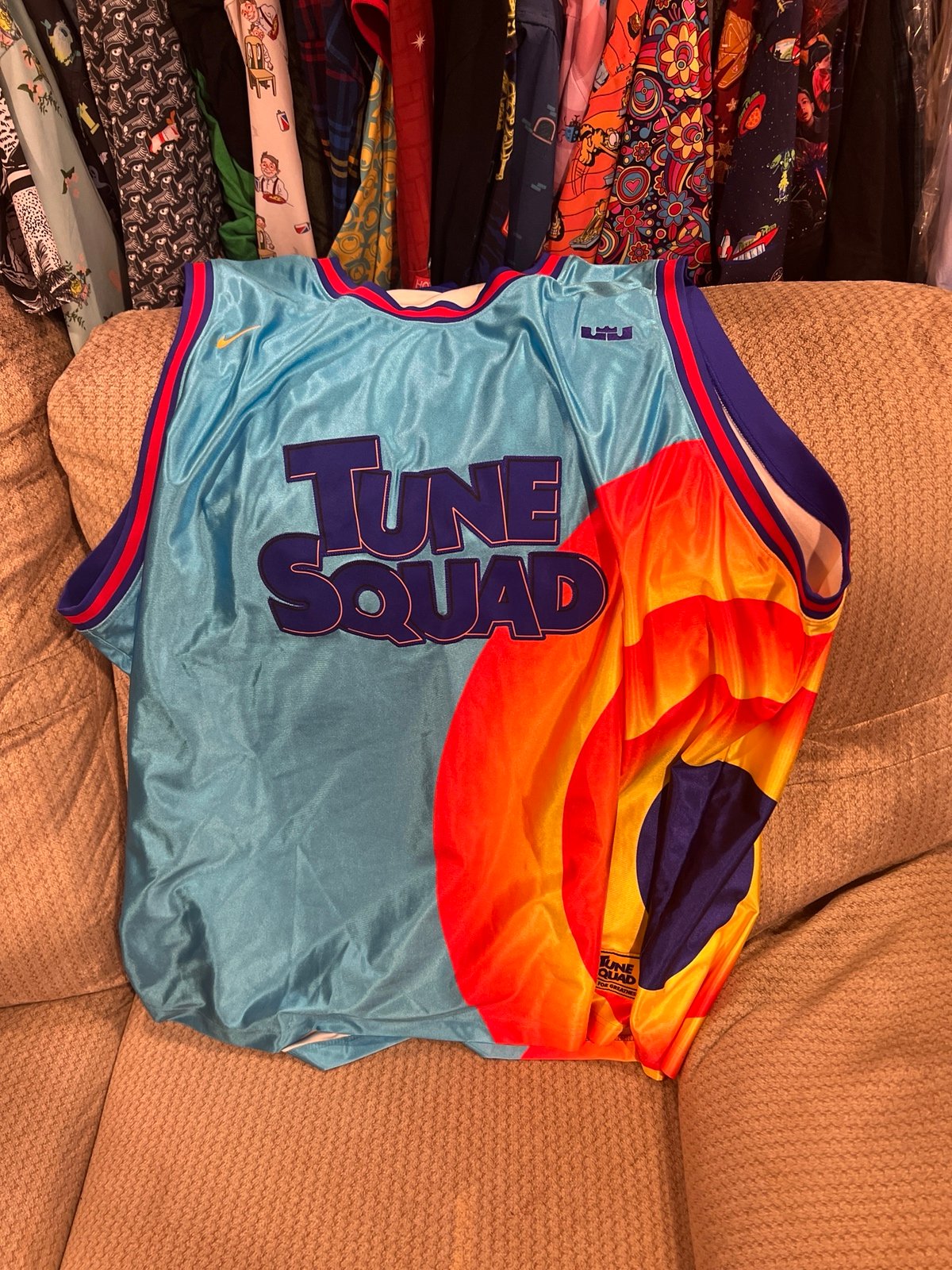 Tune Squad LeBron Jersey AUTHENTIC 4XL NIKE