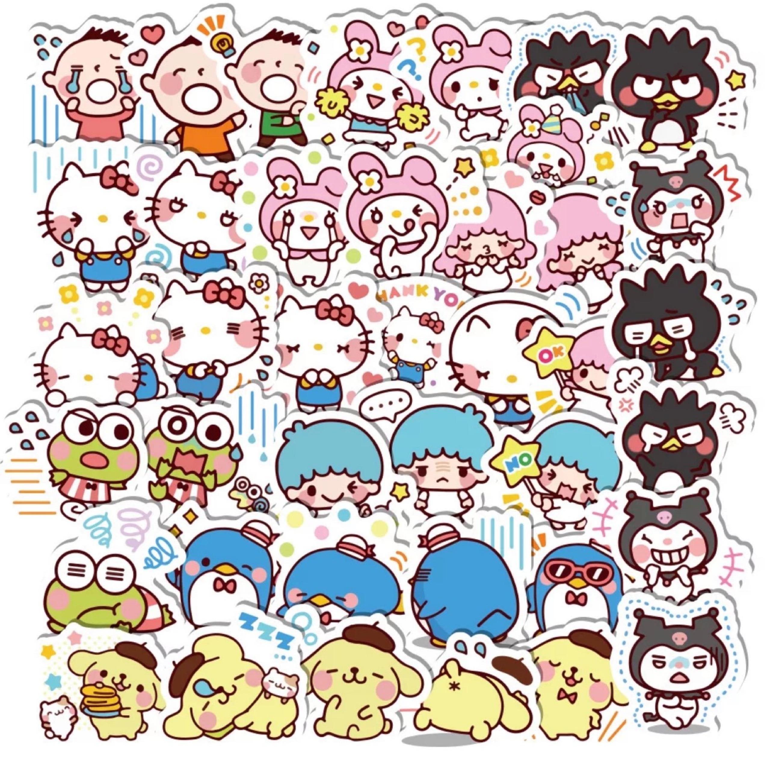 Hello kitty stickers - 40 pack