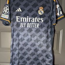 adidas Men's Soccer Real Madrid 23/24 Away Jersey Modric #10