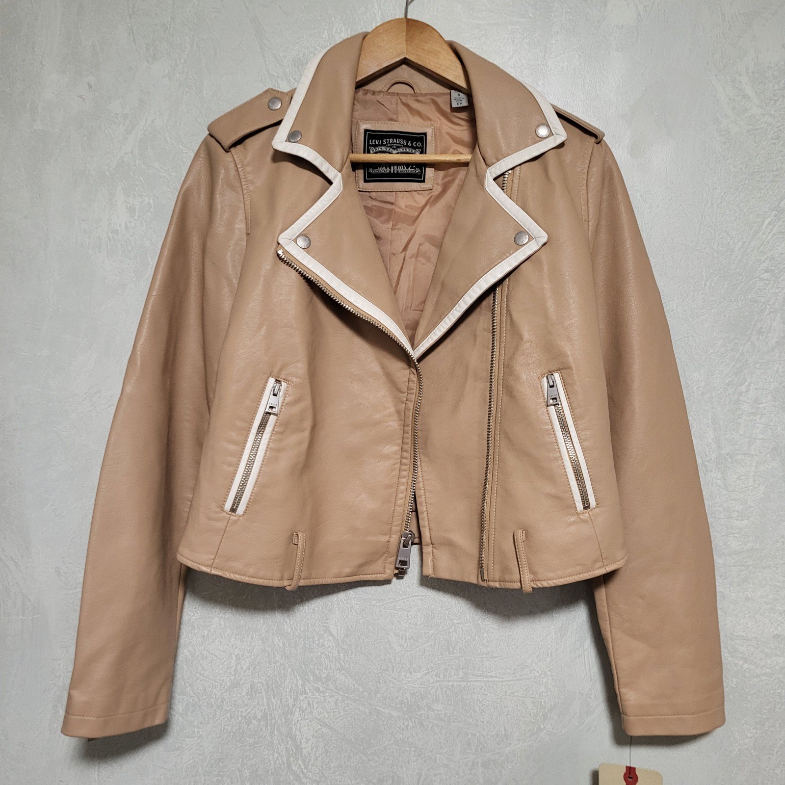 Levi's Faux Leather Motorcycle Jacket