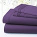 QUEEN COOL BAMBOO SOFT SHEET SET PURPLE