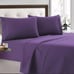 QUEEN COOL BAMBOO SOFT SHEET SET PURPLE