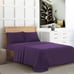 QUEEN COOL BAMBOO SOFT SHEET SET PURPLE