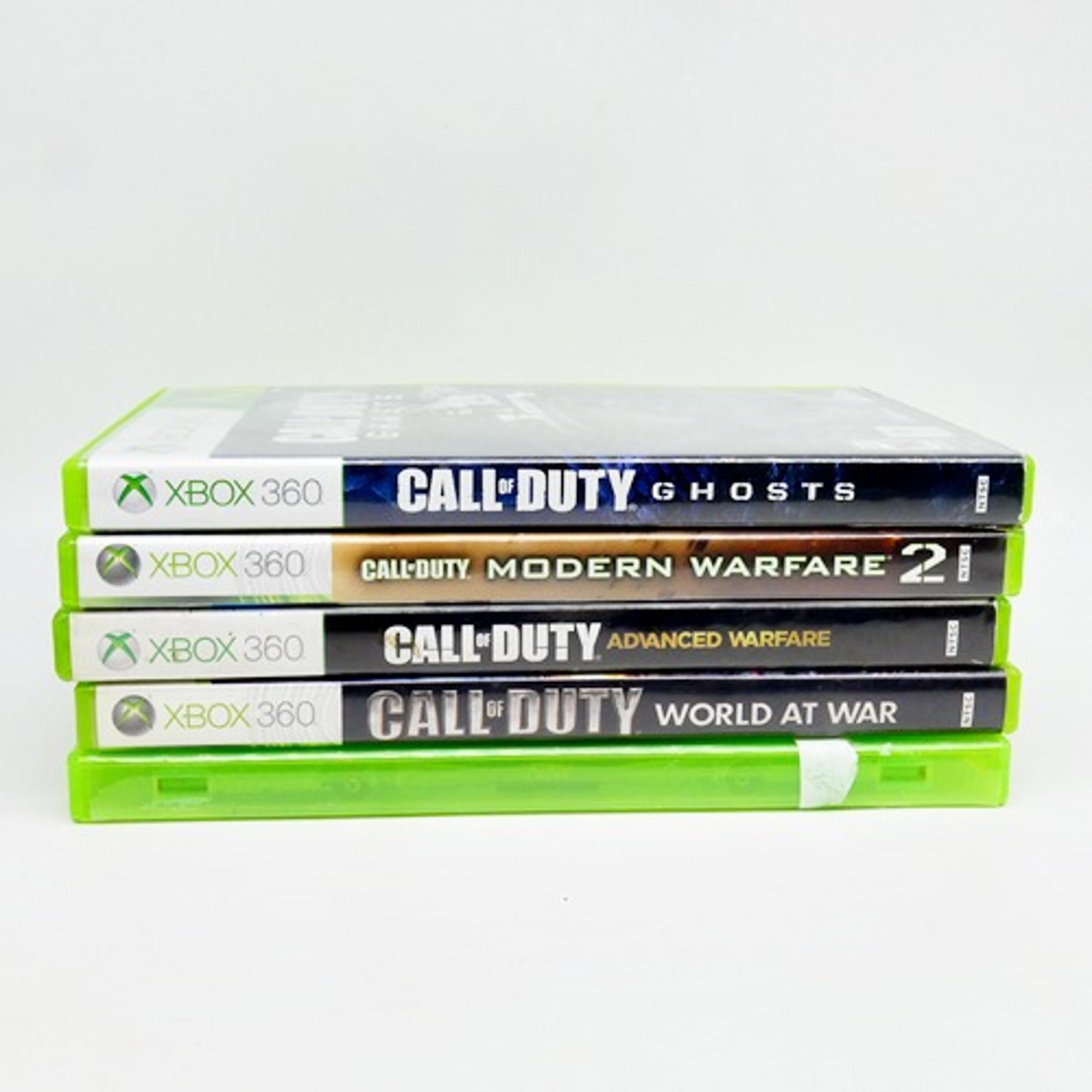 Call Of Duty Xbox 360 Lot Modern Warfare 2 Black Ops 1 & 3 Ghosts World At War &