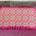 Handmade Designer Inspired Baby Wipe Travel Case Fuchsia Pink/Khaki