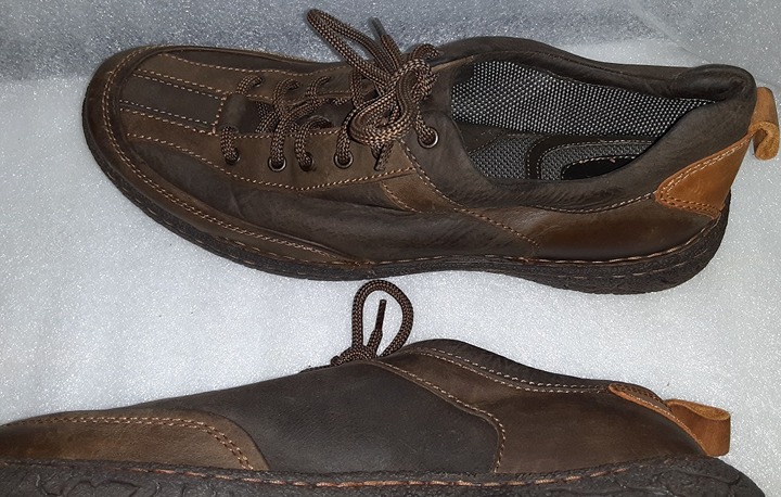 Born Brown Leather Hiking Shoes Size 11 1/2