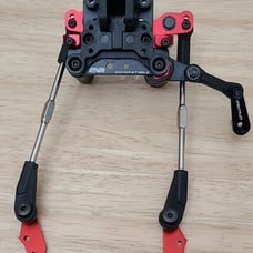 KRATON 6s EXB ARA106053 - ARRMA steering bell crank ARA320598 ARA320500 (HRC24)