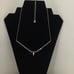 DANNIJO OXIDIZED SILVER & CRYSTAL NECKLACE