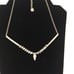 DANNIJO OXIDIZED SILVER & CRYSTAL NECKLACE