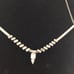 DANNIJO OXIDIZED SILVER & CRYSTAL NECKLACE