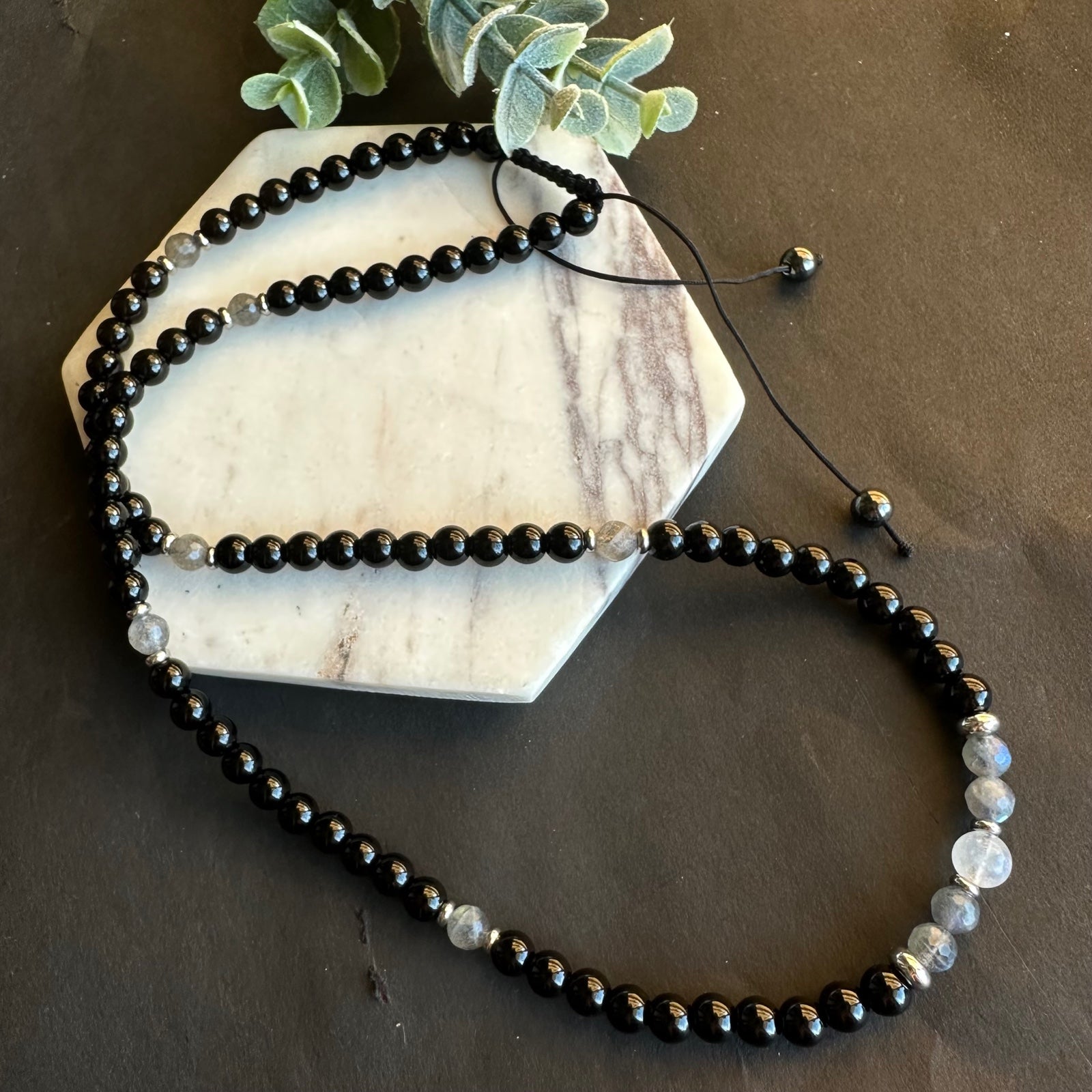 Moonstone Labradorite Necklace