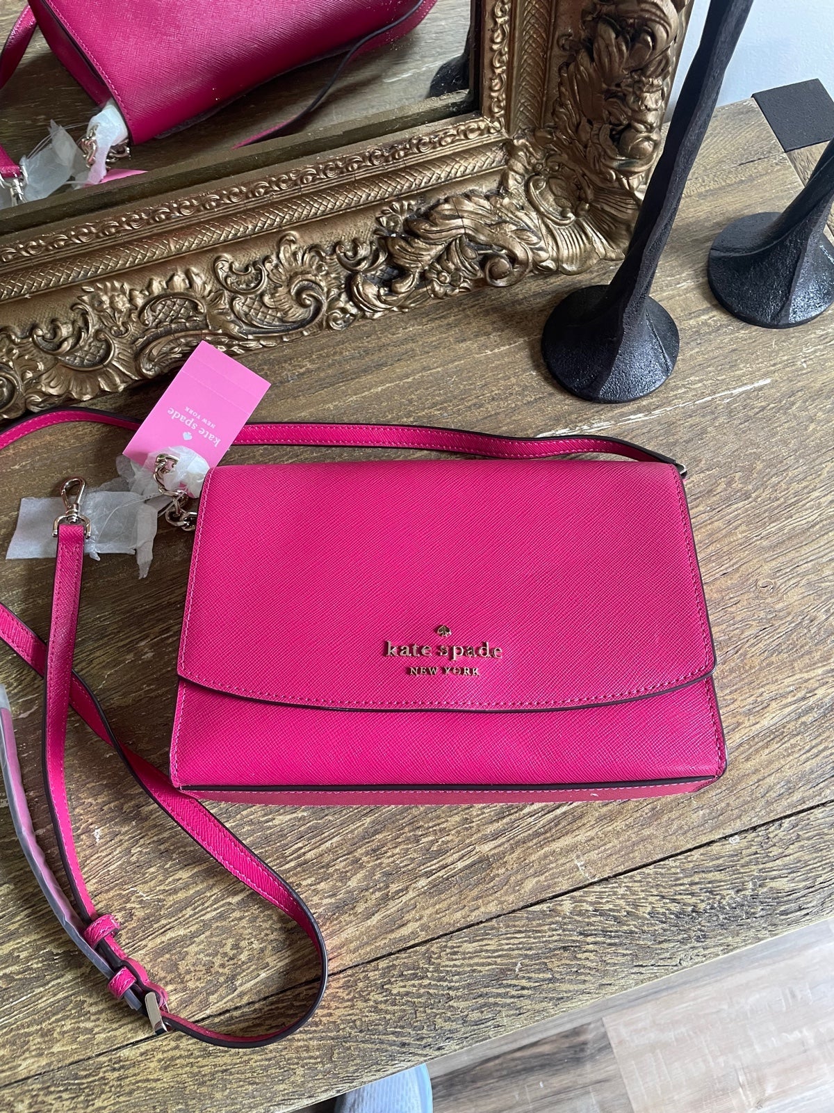 Kate spade carson saffiano leather crossbody