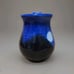 COBALT BLUE 1994 Night Sky Moon Mountain Pottery Vase Handmade Signed Rare 5