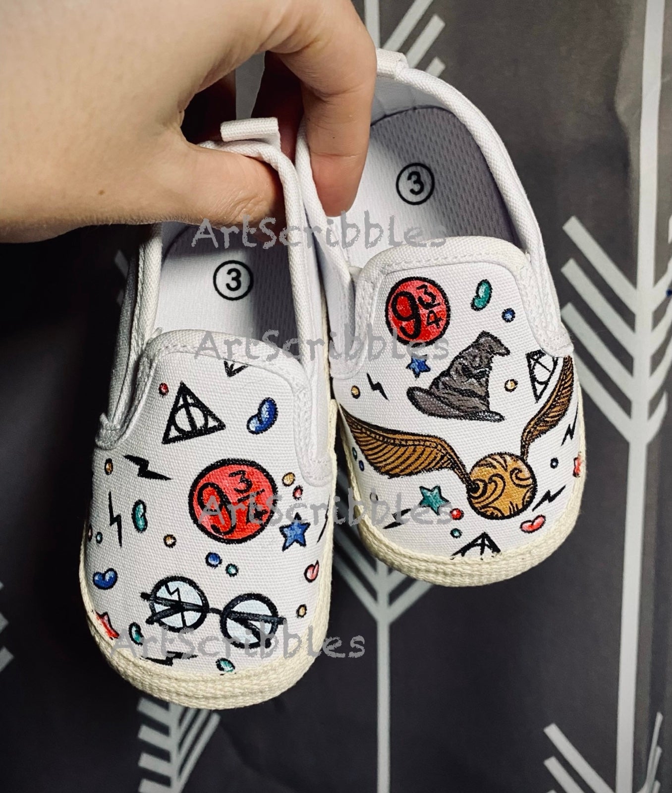 Harry Potter baby shoes