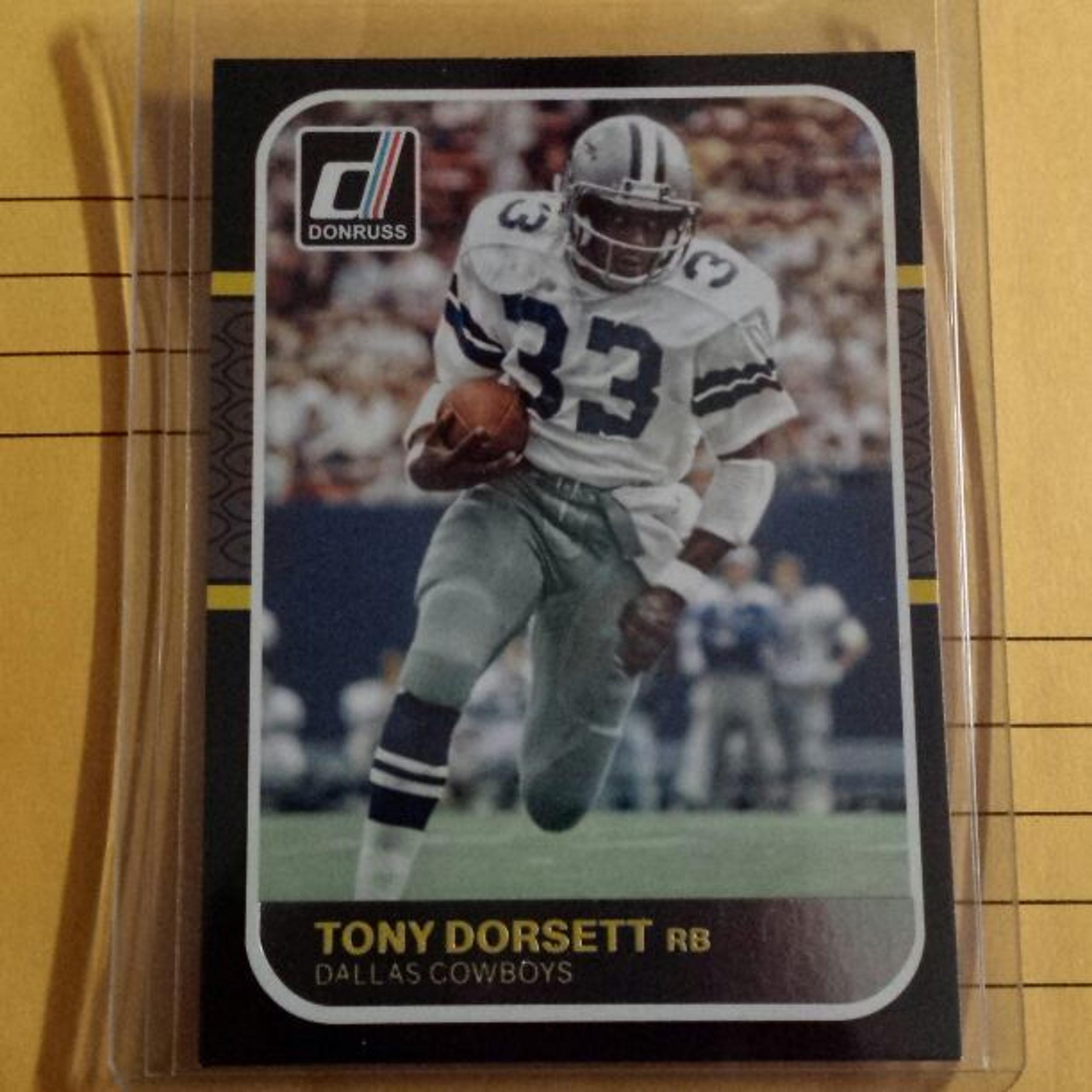 2016 Cowboys HOF Tony Dorsett '87 insert