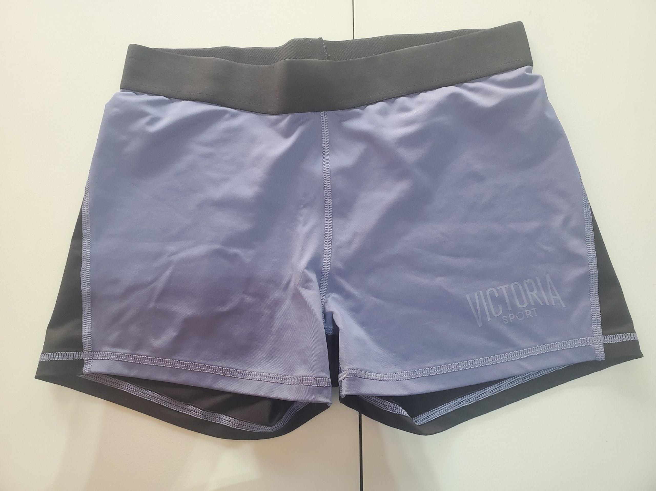 VS Pink VICTORIA SPORT L Shorts grey color