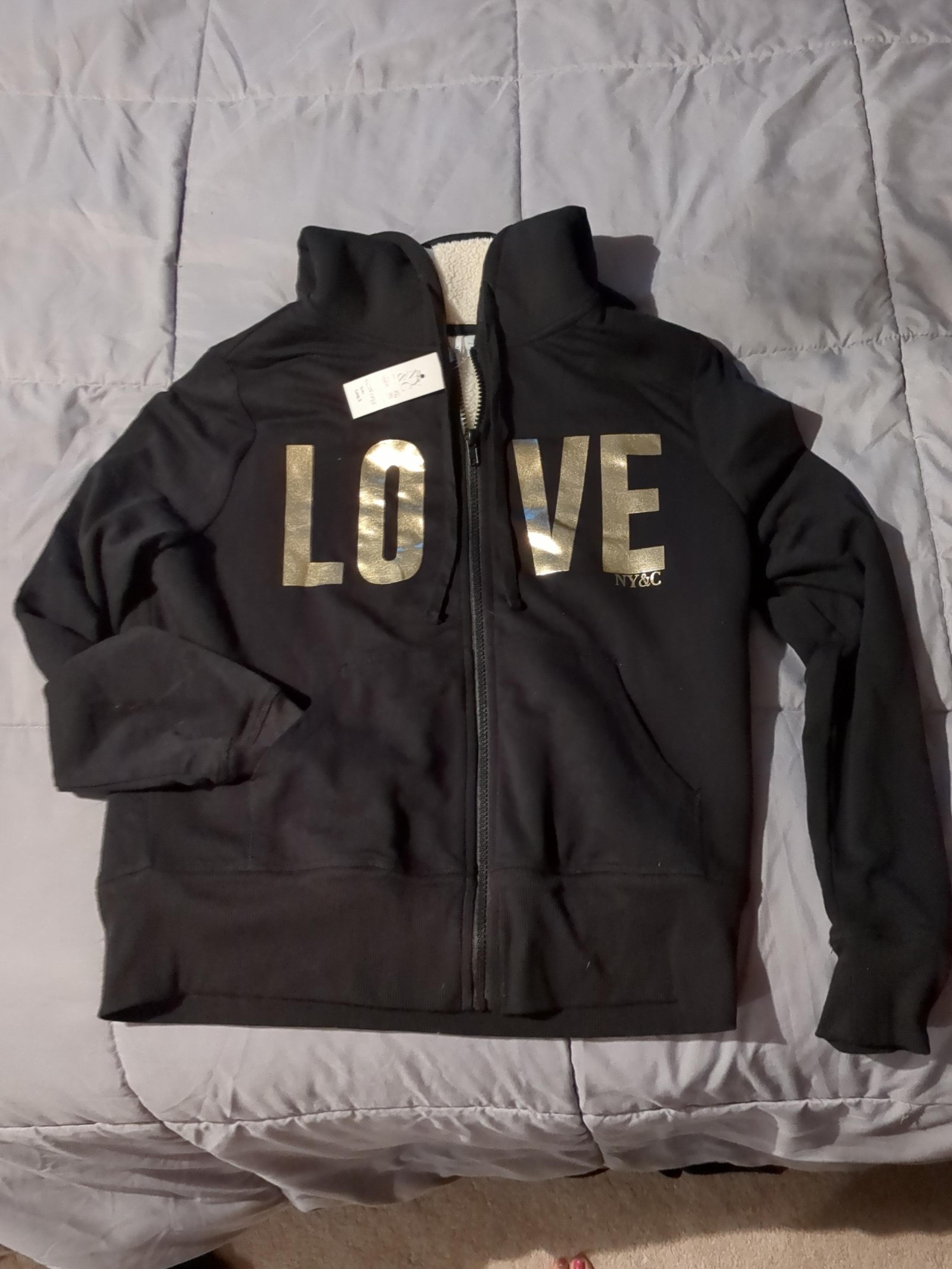 New York& company hoodie size small women's