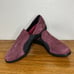 MUNRO Clay Wedge Slip On Sneaker - Wine Suede (Women's Size 10)