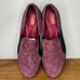 MUNRO Clay Wedge Slip On Sneaker - Wine Suede (Women's Size 10)
