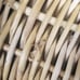 Large 20 Round Wicker Rattan Chip Dip Set Shallow Basket Decor Centerpiece