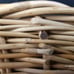 Large 20 Round Wicker Rattan Chip Dip Set Shallow Basket Decor Centerpiece