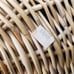 Large 20 Round Wicker Rattan Chip Dip Set Shallow Basket Decor Centerpiece