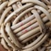 Large 20 Round Wicker Rattan Chip Dip Set Shallow Basket Decor Centerpiece