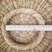 Large 20 Round Wicker Rattan Chip Dip Set Shallow Basket Decor Centerpiece