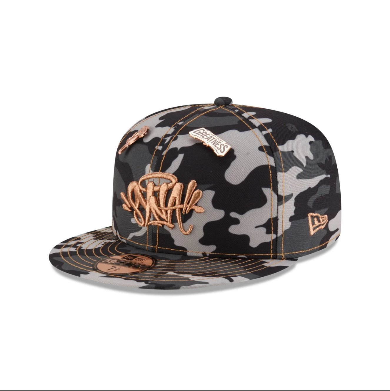CENTRAL CEE SYNA X NEW ERA 59FIFTY FITTED CAP CAMO | SIZE 7