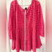 SOLID & STRIPED Women's The Evan Eyelet Mini Dress Size M Hot Pink NWT