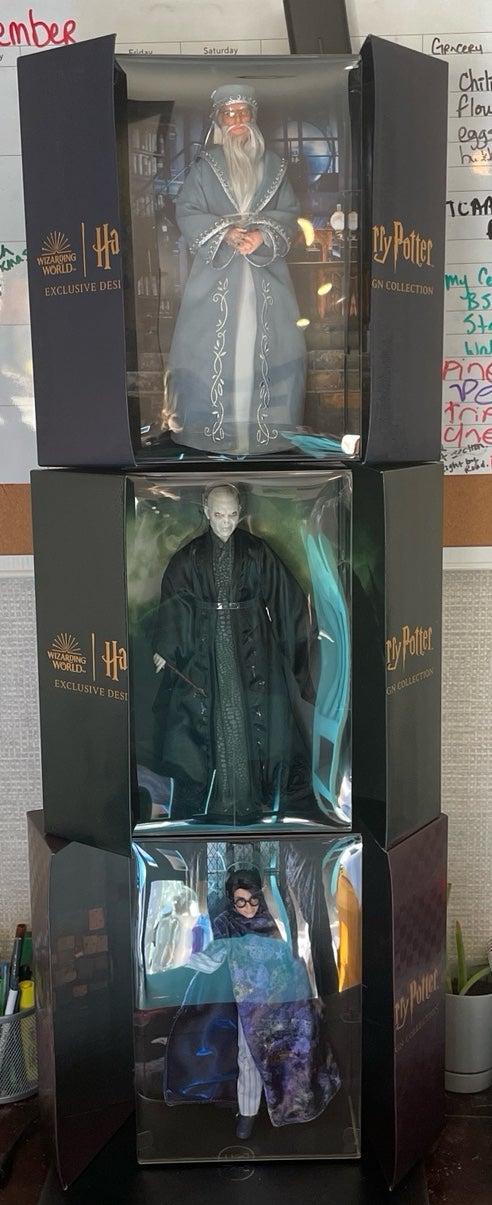 Harry potter exclusive design dolls- COMPLETE SET!!!