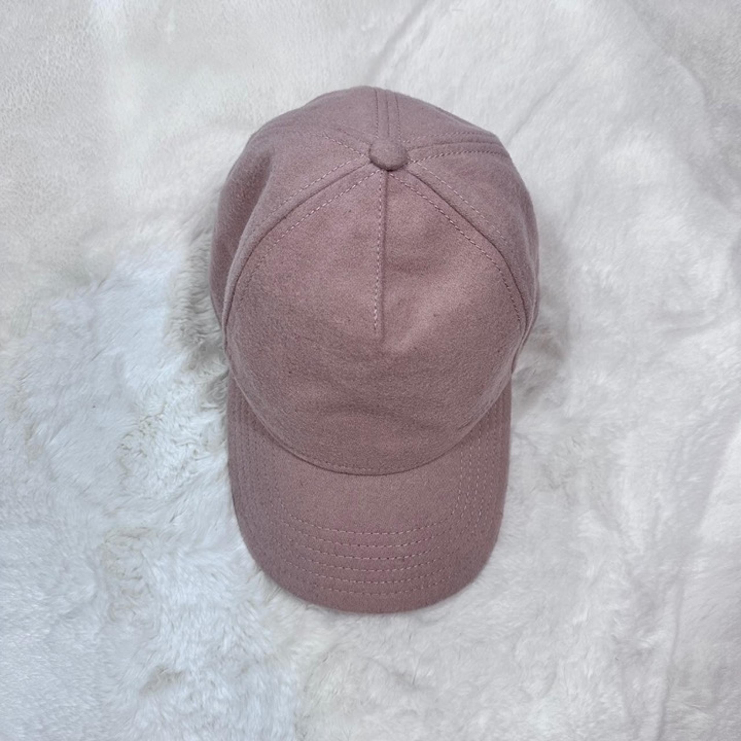 prAna Kolby Ball Cap Cold Weather Wool Blend Hat Adjustable Rose Women's