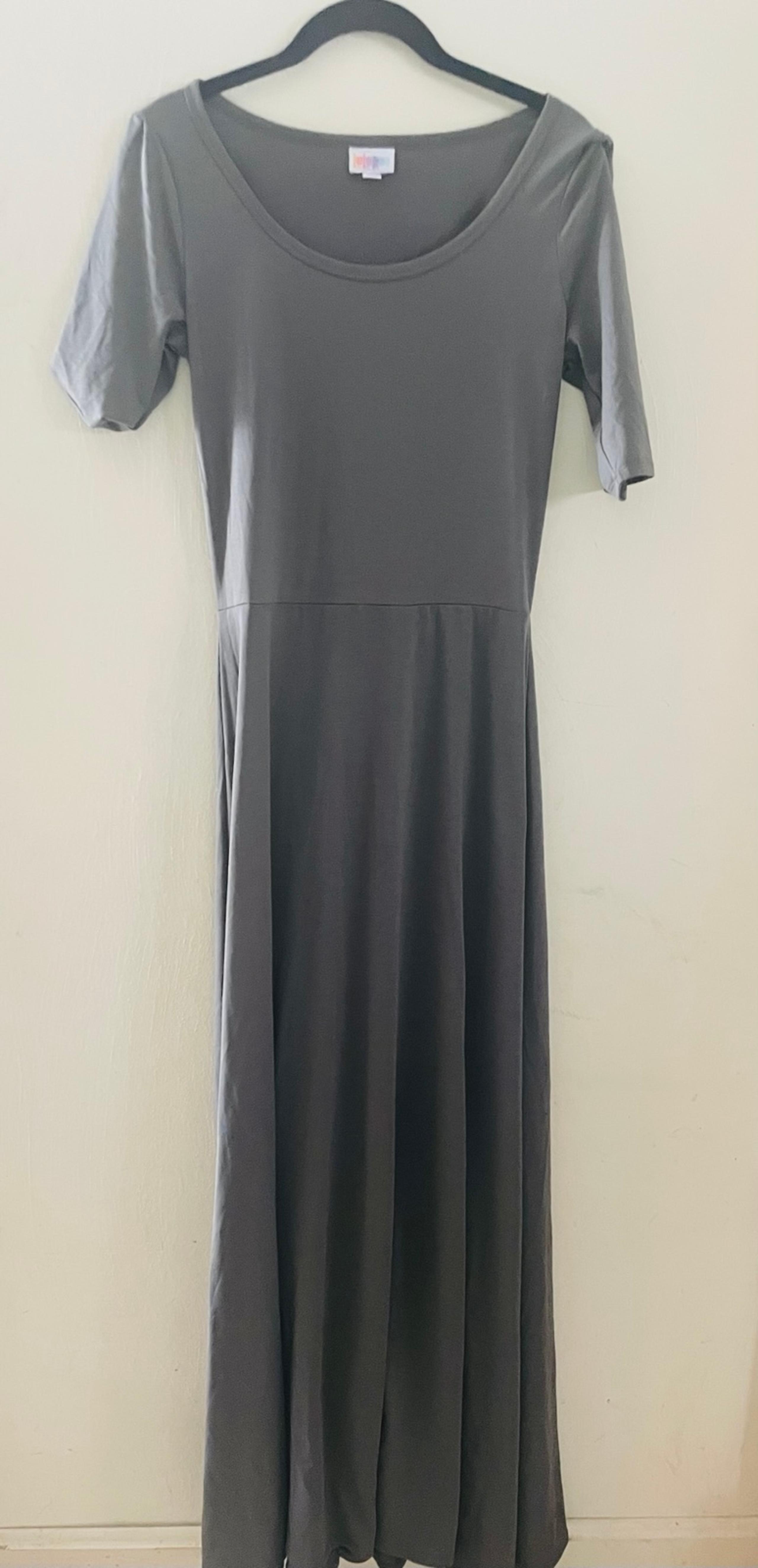 LuLaRoe Ana Small Grey Dress
