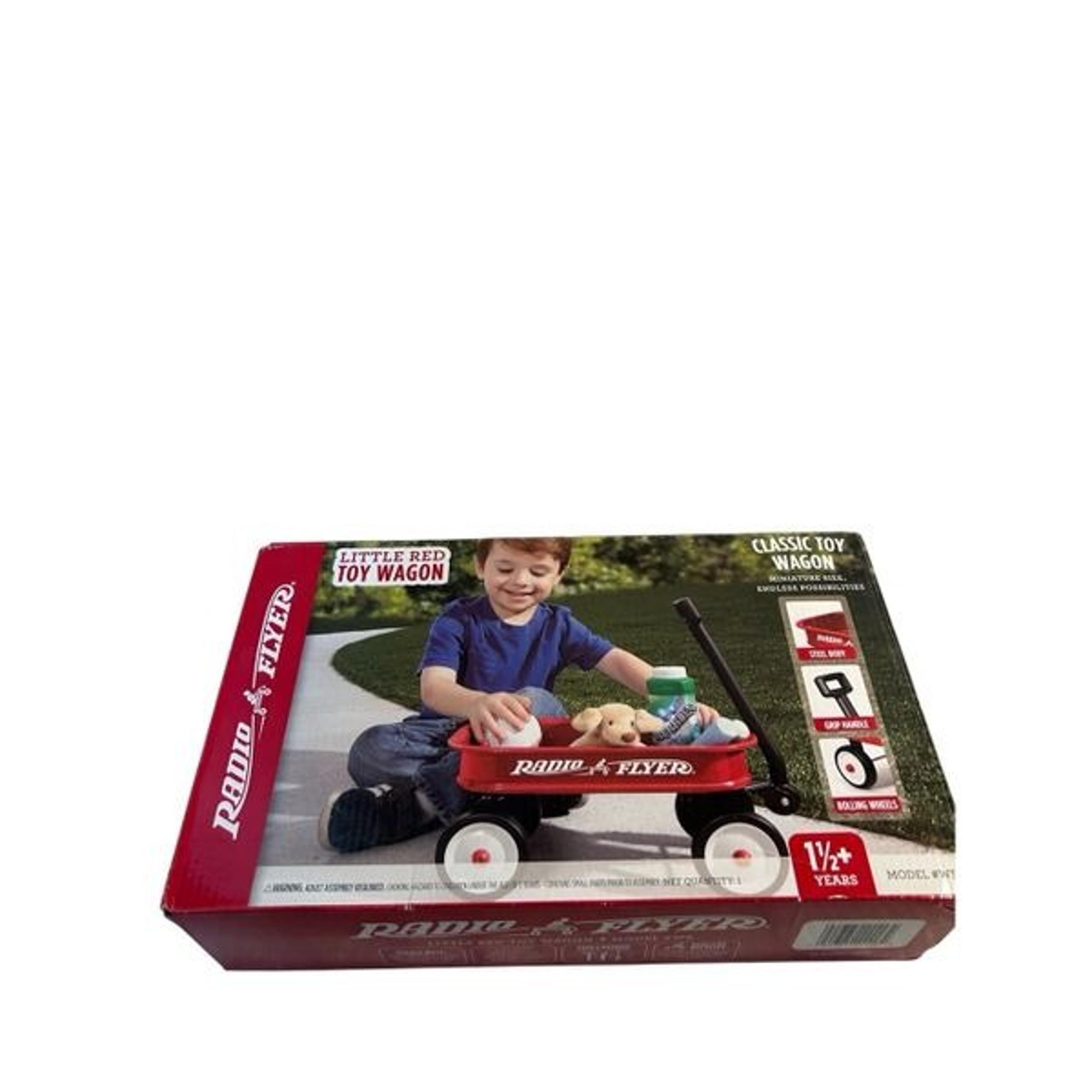 Radio Flyer Miniature Red Wagon pretend play model W5 new