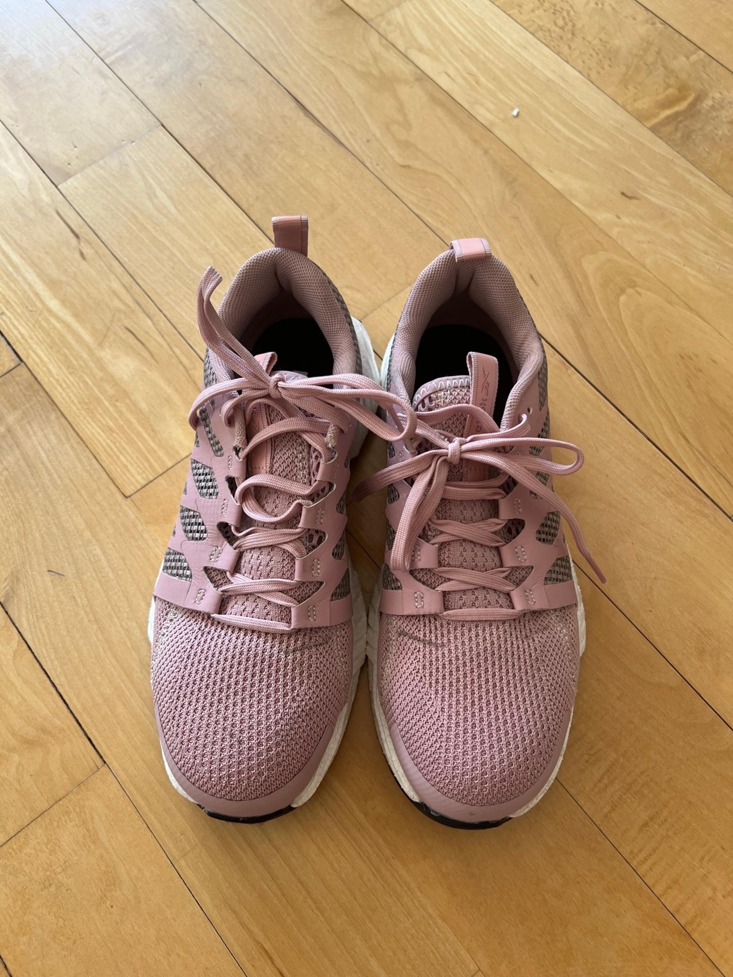 Pink Reebok Work Safety Shoes