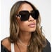 New Versace VE4441 GB1/87 Sunglasses - Black Frame, Dark Grey Lenses