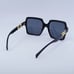 New Versace VE4441 GB1/87 Sunglasses - Black Frame, Dark Grey Lenses