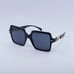 New Versace VE4441 GB1/87 Sunglasses - Black Frame, Dark Grey Lenses