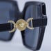 New Versace VE4441 GB1/87 Sunglasses - Black Frame, Dark Grey Lenses